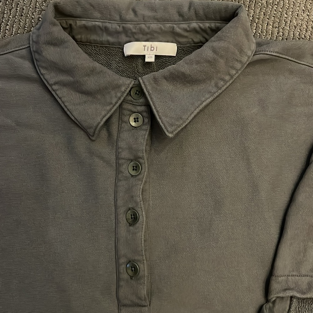 Tibi Cocoon Sweatshirt - Picture 4 of 7